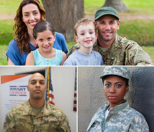 Military family photos